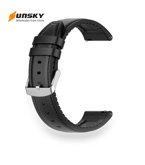 Silicone Leather Watch Band — Bands