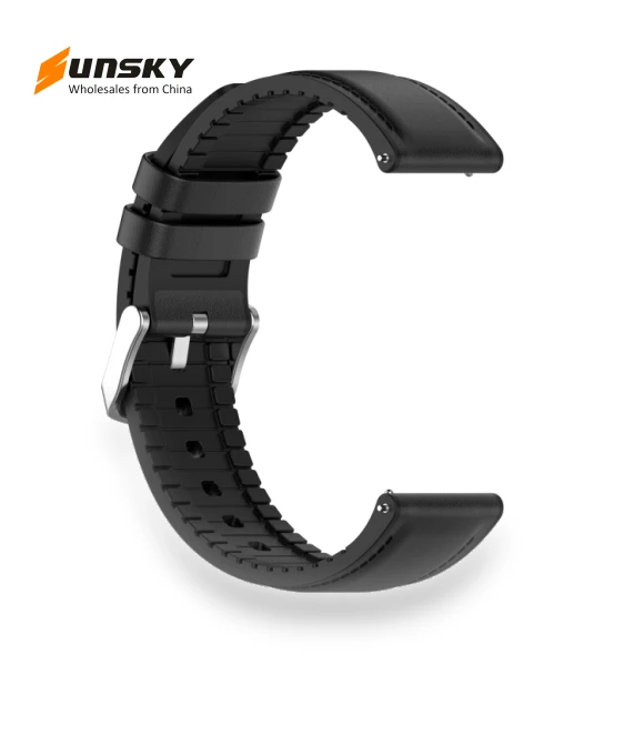 Silicone Leather Watch Band — Bands