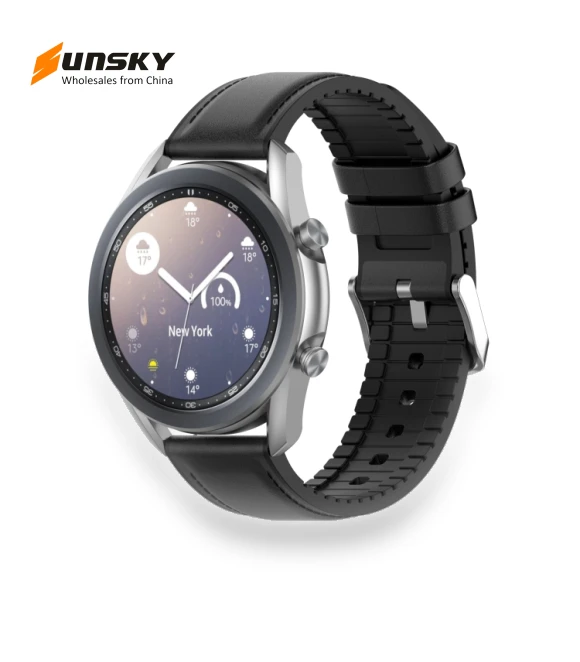 Silicone Leather Watch Band — Bands