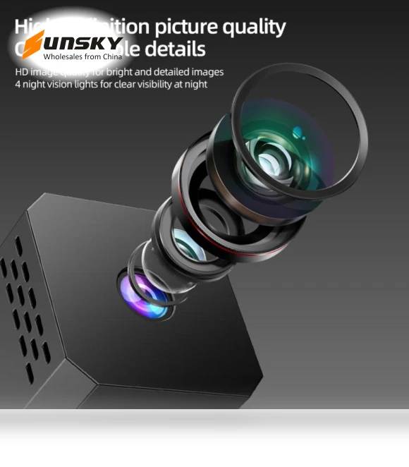 1080P WiFi Mini Camera with Infrared Night Vision — Camcorder