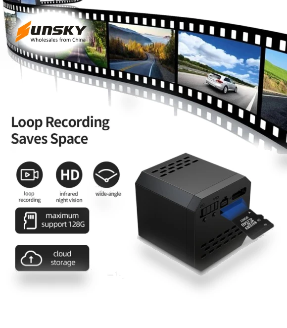 1080P WiFi Mini Camera with Infrared Night Vision — Camcorder