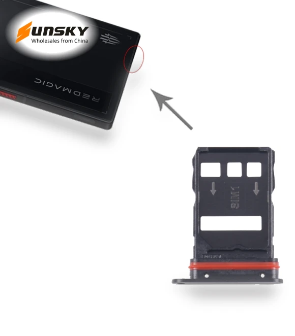 SIM Card Tray + SIM Card Tray — Touchscreen Panels, ZTE