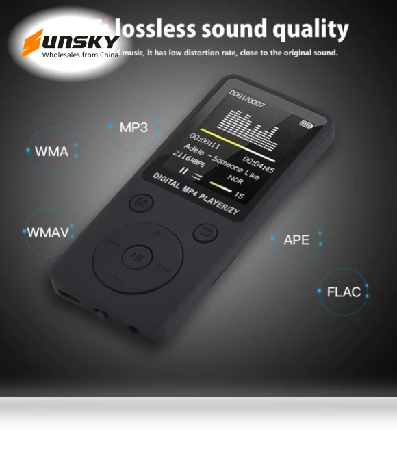 Portable MP4 Lossless Sound Music Player — Portable Media Players