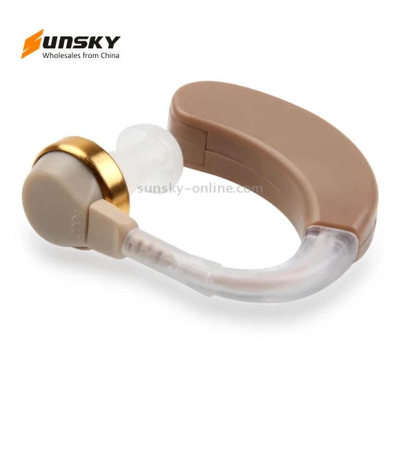 Behind Ear Sound Amplifier Adjustable Tone Hearing Aid — Hearing Support, JECPP