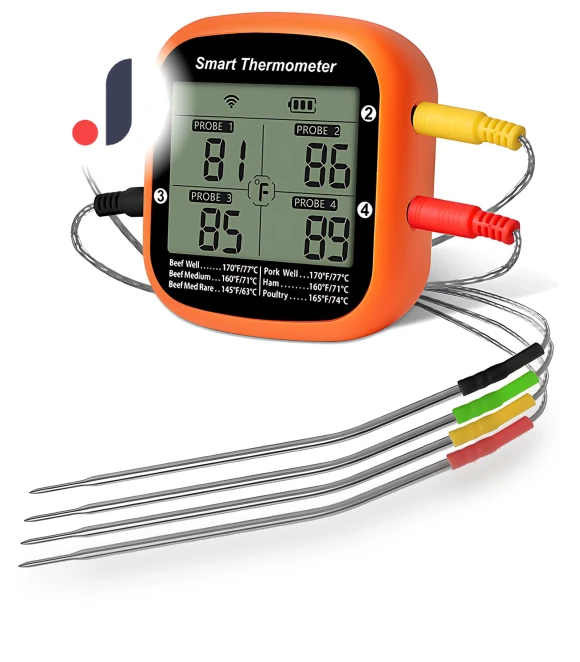 Digital Wireless Meat Thermometer — Instant-Read, GoolRC