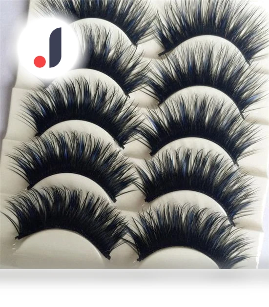 Long Thick Cross False Eyelashes — False Lashes, Zoeneed