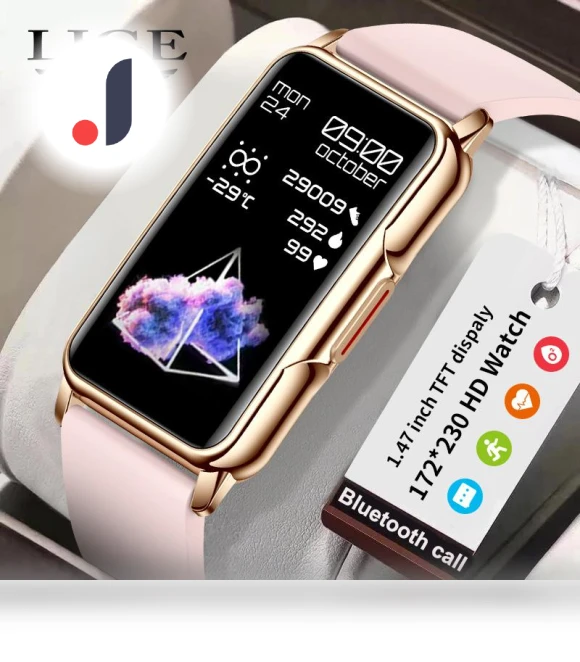Bluetooth Smart Watch with Phone Connection — Wearable Accessories, LIGE