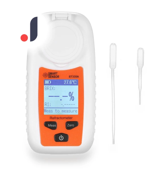 Digital Refractometer ATC Sugar Percentage Tester — Refractometers, SMART SENSOR