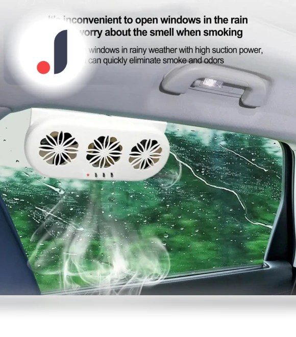 Solar Powered Car Fan — Cooling Fans, World Auto Parts