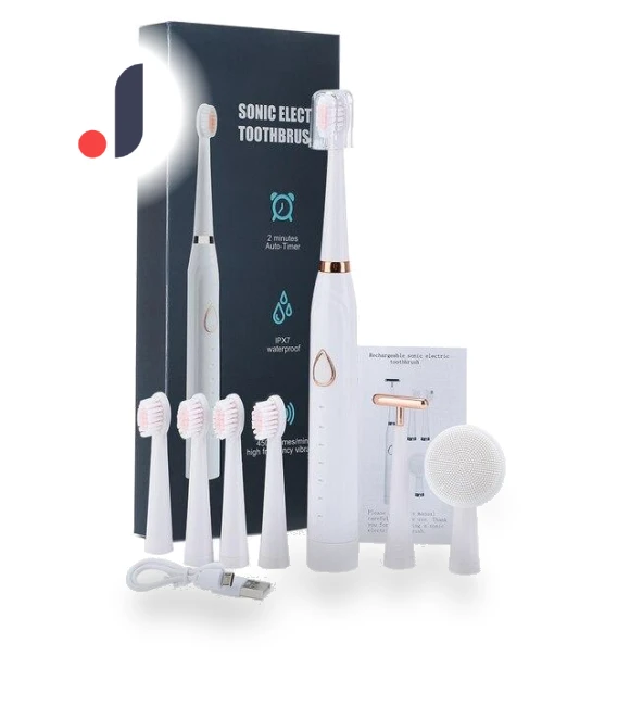 Sonic Vibration Electric Toothbrush — Electric Toothbrush Heads, Smllery