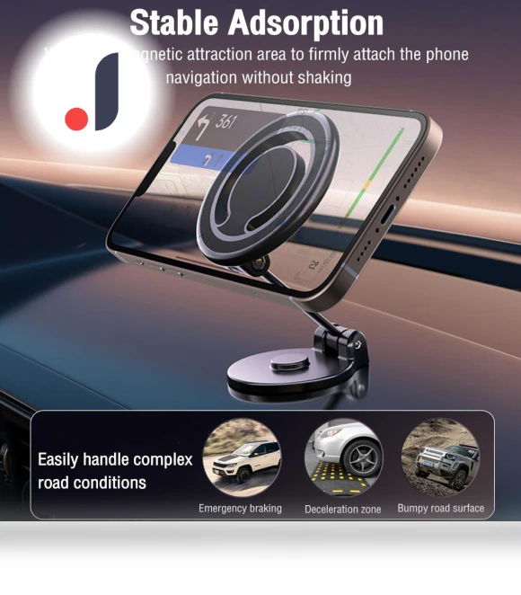 Universal Magnetic Car Phone Holder — Dashboard Installation Kits, A Auto Parts Mall
