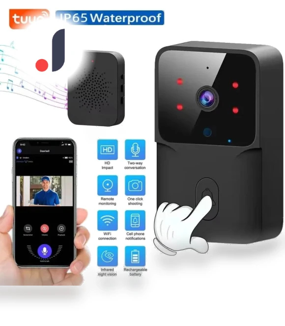 Wireless Smart Doorbell — Smart Home Security, Meiteai-All