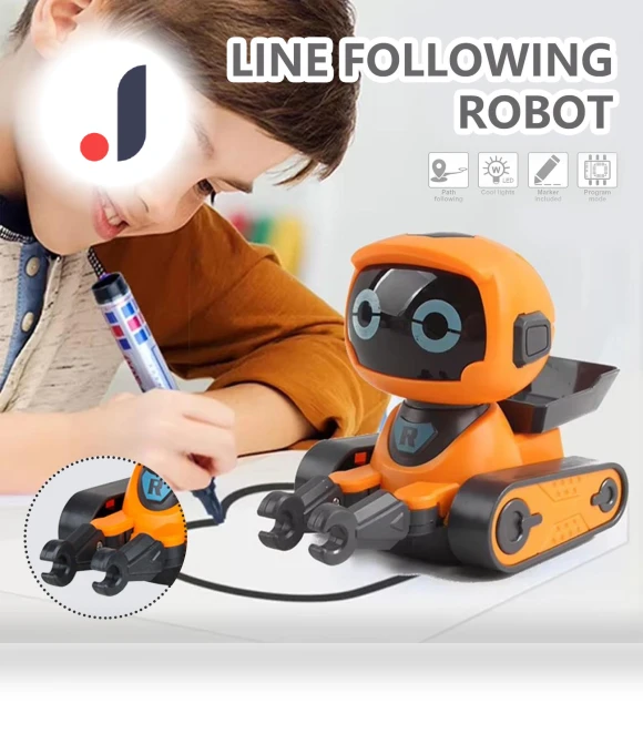 Line-Following Robot Toy — Interactive Figures & Robots, Automobiles11