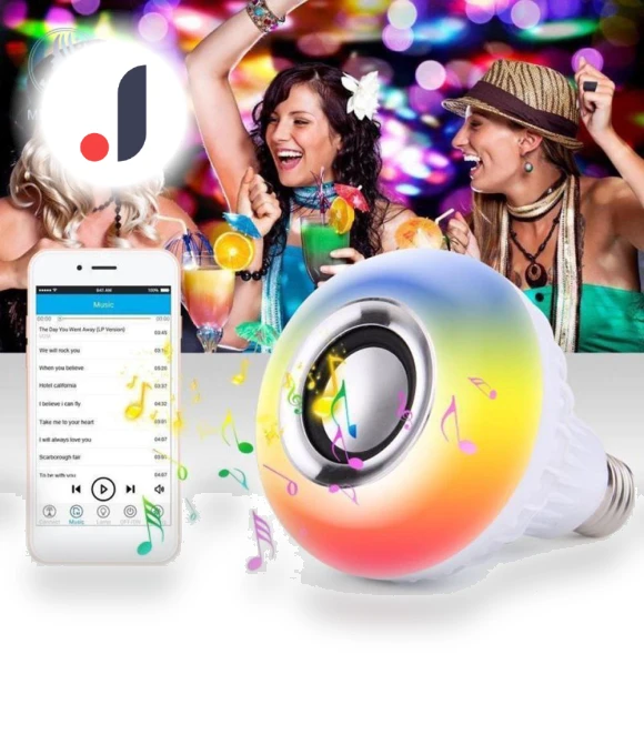 RGB Bluetooth Music Lamp — Desk & Table Lighting, Lntelligent Living Hall