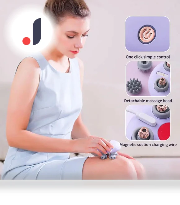 Smart Electric Head Massager — Back Relief Solutions, Le er kang