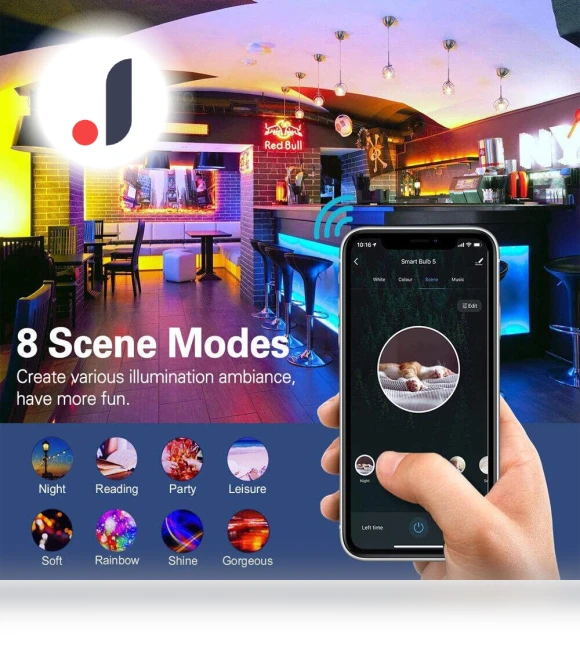 Smart LED Bulb RGB — Smart Home Modules, Good Household Items