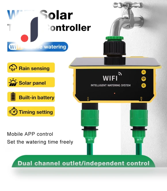 Smart WiFi Solar Watering Timer Controller — Controllers, Home Of Auto Parts