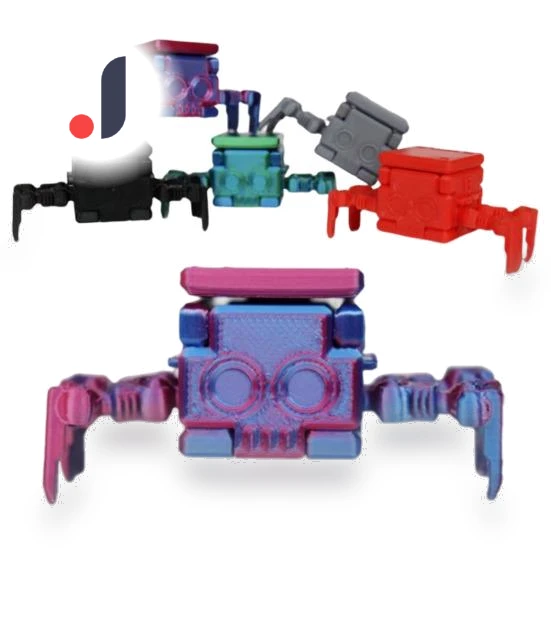 Transformable Spider Robot Cube Figure — Dolls & Figures, Lnatis