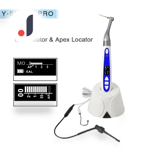 Wireless Endodontic Motor with Built-in Apex Locator — Apex Locators, Jumtop