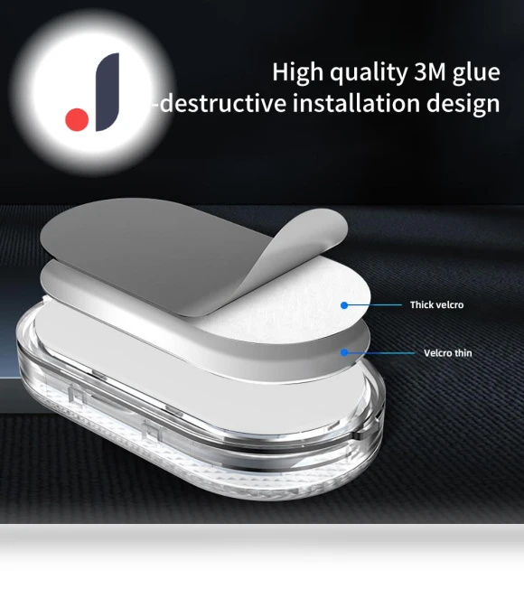 Wireless LED Touch Car Interior Lights — Light Kit, Cars Auto Home