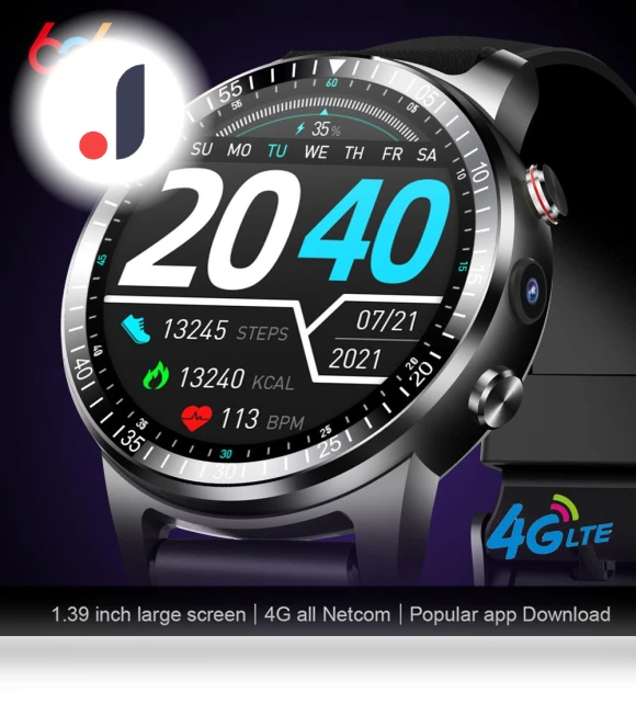 5G WiFi Dual Frequency Smart Watch — Smartwatches, Tiktop2