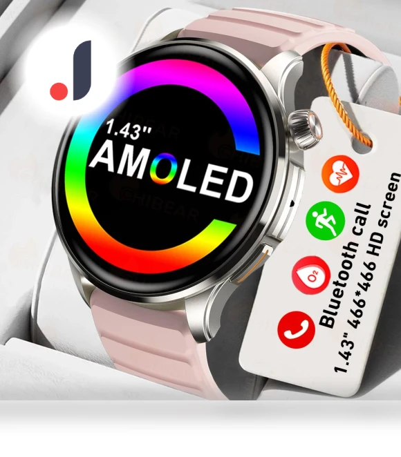 Amoled Touch Screen Smartwatch — Smartwatches, Tiktop2