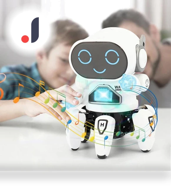Dancing Robot Toy — Infant & Early Childhood Playthings, Super Featured