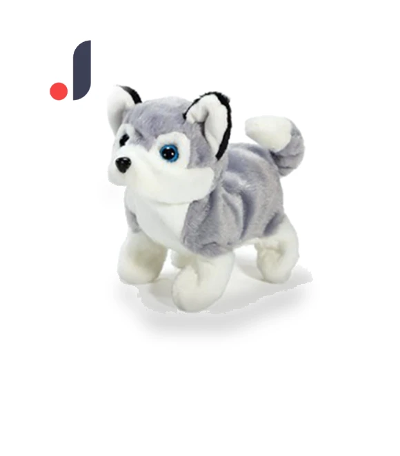 Electric Realistic Plush Dog — Interactive, DIYelecs
