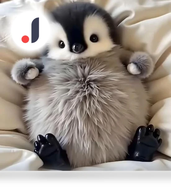 Realistic Plush Robot Penguin — Interactive, Yousheng