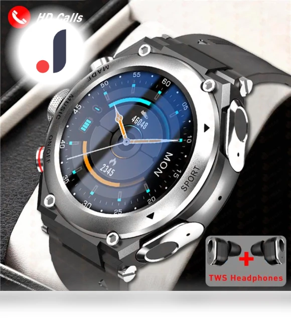 Smart Watch 2 in 1 Wireless Headset — Smartwatches, Tiktop2