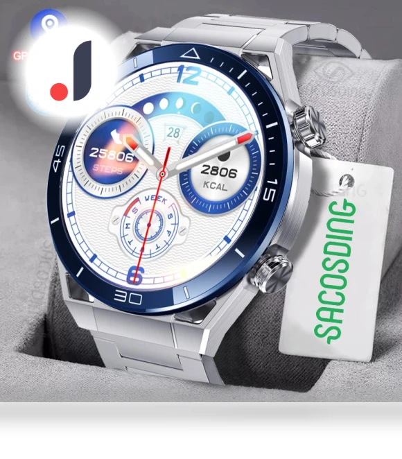 Smartwatch with ECG+PPG, Bluetooth Calling, and Fitness Tracking — Smartwatches, Tiktop2