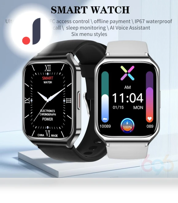 Ultra-Thin Bluetooth Call Smart Watch — Smartwatches, Tiktop2