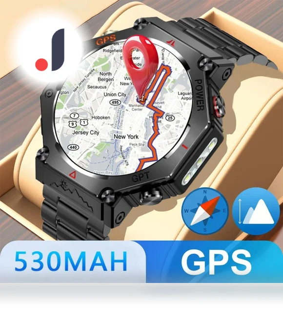 AI Assistant Smartwatch with GPS — Smartwatches, SACOSDING