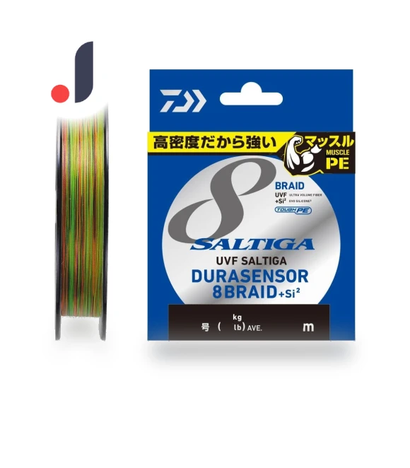 PE Line UVF Saltigadura Sensor — Braided, Daiwa