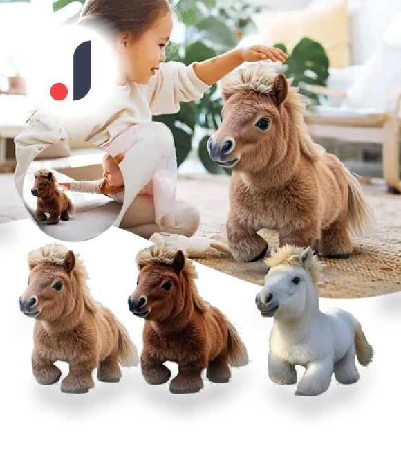 Realistic Robot Pony — Interactive Animal Companions, Happy Camp