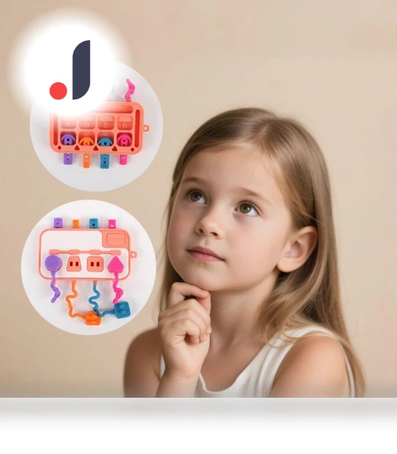 Silicone Touch Busy Board Puzzle — Infant & Early Childhood Playthings, Lianchuang