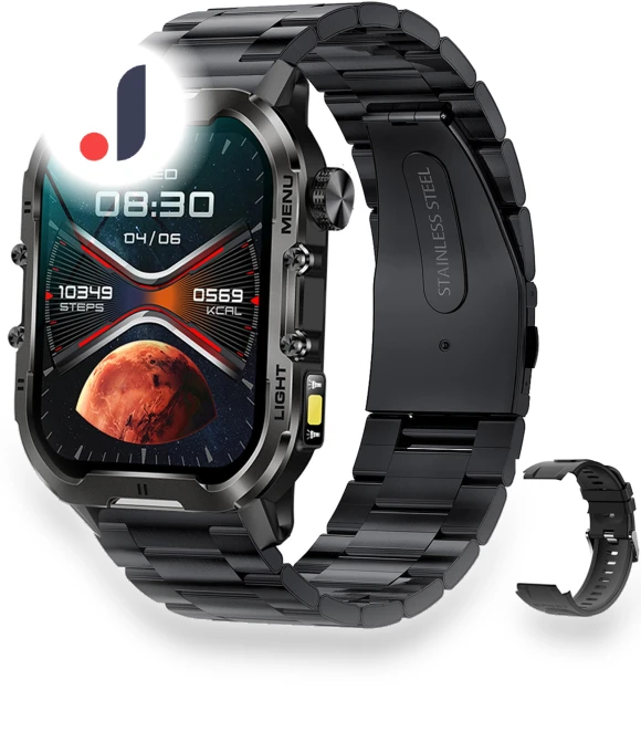 Sports Smart Watch with LED Flashlight — Smartwatches, LOKMAT PRODUCT