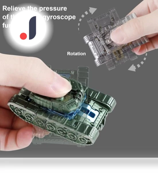 Transforming Robot Tank Spinner — Stress Relievers, DODO Beauty