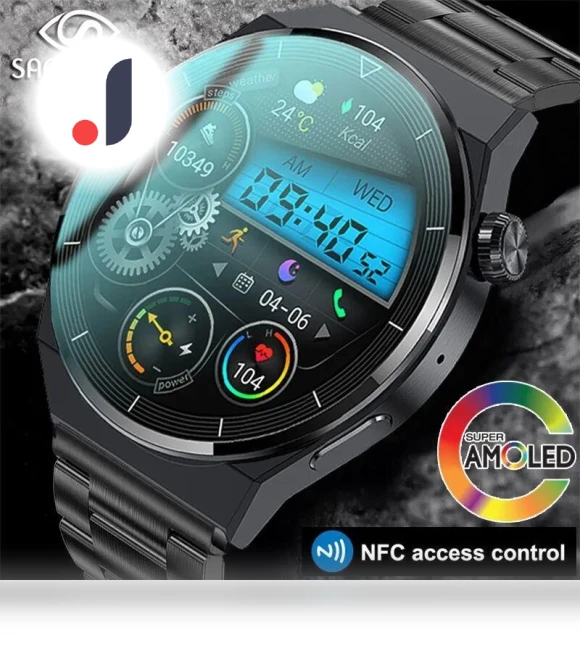 AMOLED Smart Watch — Smartwatches, SACOSDING