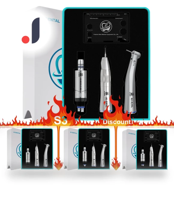 Dental Advertising Kit S3 with Pneumatic Engine — Polishing & Finishing Kits, AI DENTAL