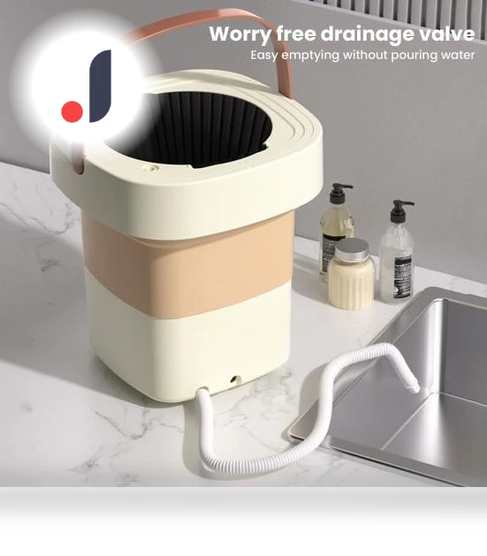 Foldable Mini Washing Machine — Compact Washing Solutions, Enjoy Smart Home