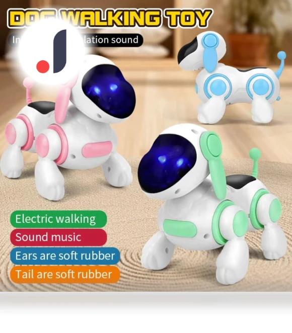 LED Smart Dog Toy — Interactive Animal Companions, Ziguiyuan