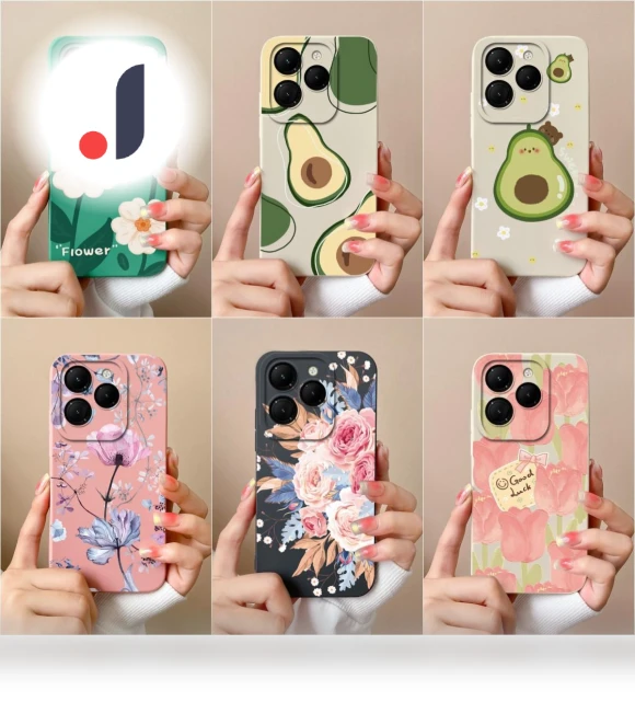 Phone Case with Avocado Cartoon Design — Phone Accessories, New Style Case