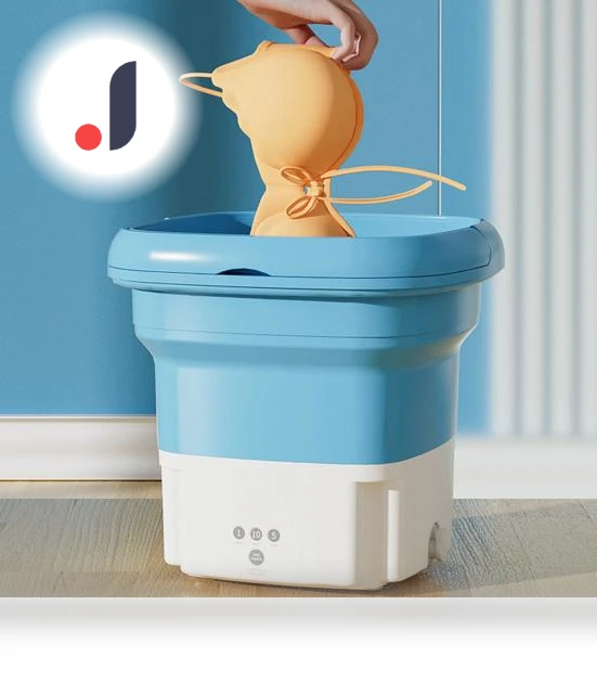 Portable Foldable Washing Machine — Compact Washing Solutions, Enjoy Smart Home
