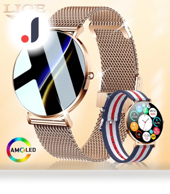 Ultra-Thin Minimalist Smart Watch — Smartwatches, LIGE