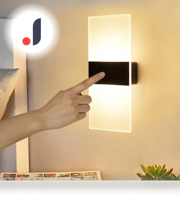 Wall Light with USB Charging, Touch Switch with Motion Sensor — Wall Lighting, Dream Garage