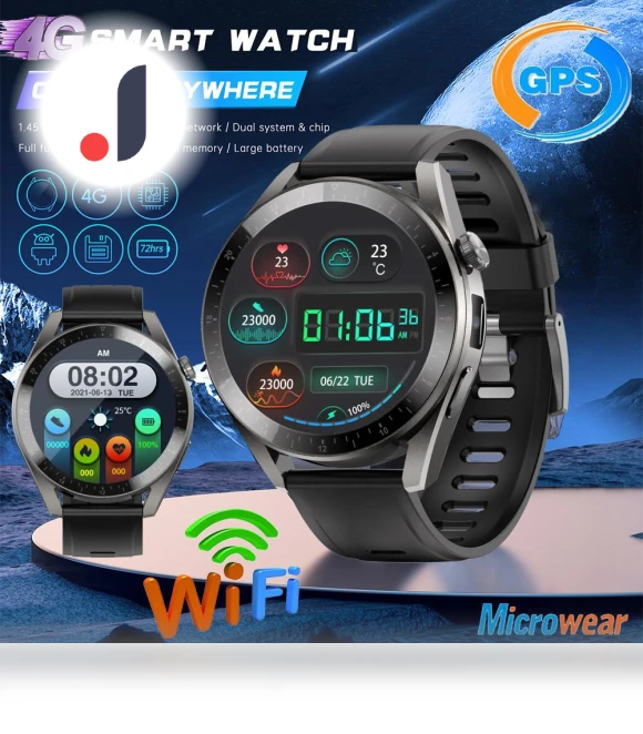 4G Smart Watch — Smartwatches, Tiktop2