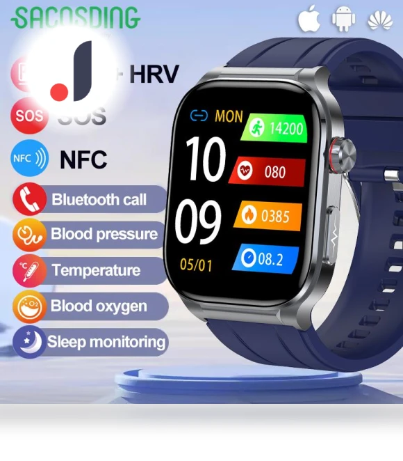 AMOLED Smartwatch — Smartwatches, SACOSDING