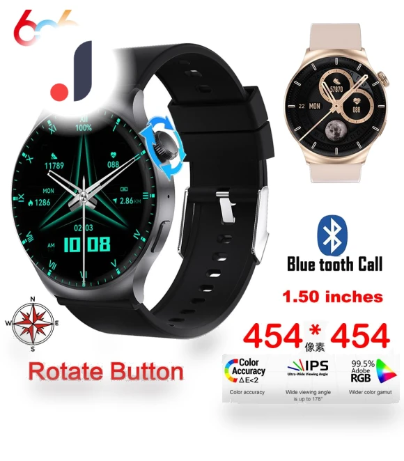 Bluetooth Call Smart Watch with Wireless Charging — Smartwatches, Tiktop2