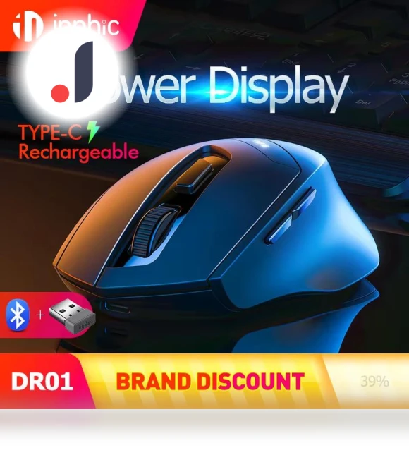 Bluetooth Mouse — Computer Mice, Inphic